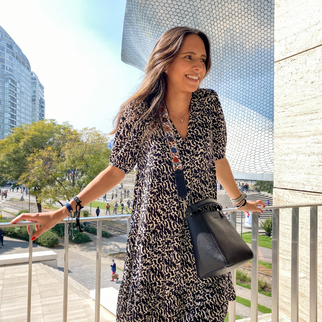 Yaya Leather Bucket Bag & Mai Woven Strap