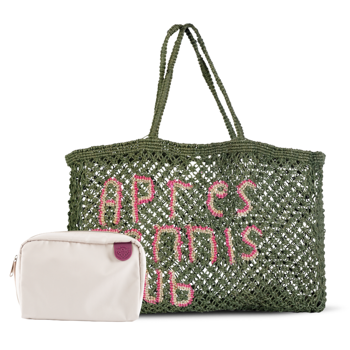 Macrame Jute Totes & Checs Pouch