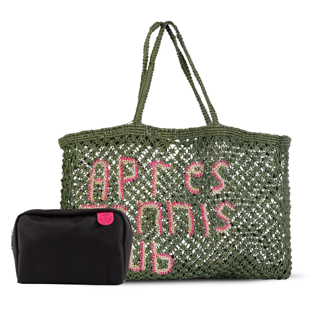 Macrame Jute Totes & Checs Pouch