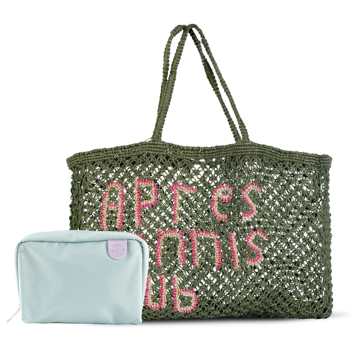 Macrame Jute Totes & Checs Pouch