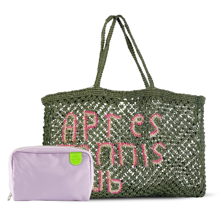 Macrame Jute Totes & Checs Pouch