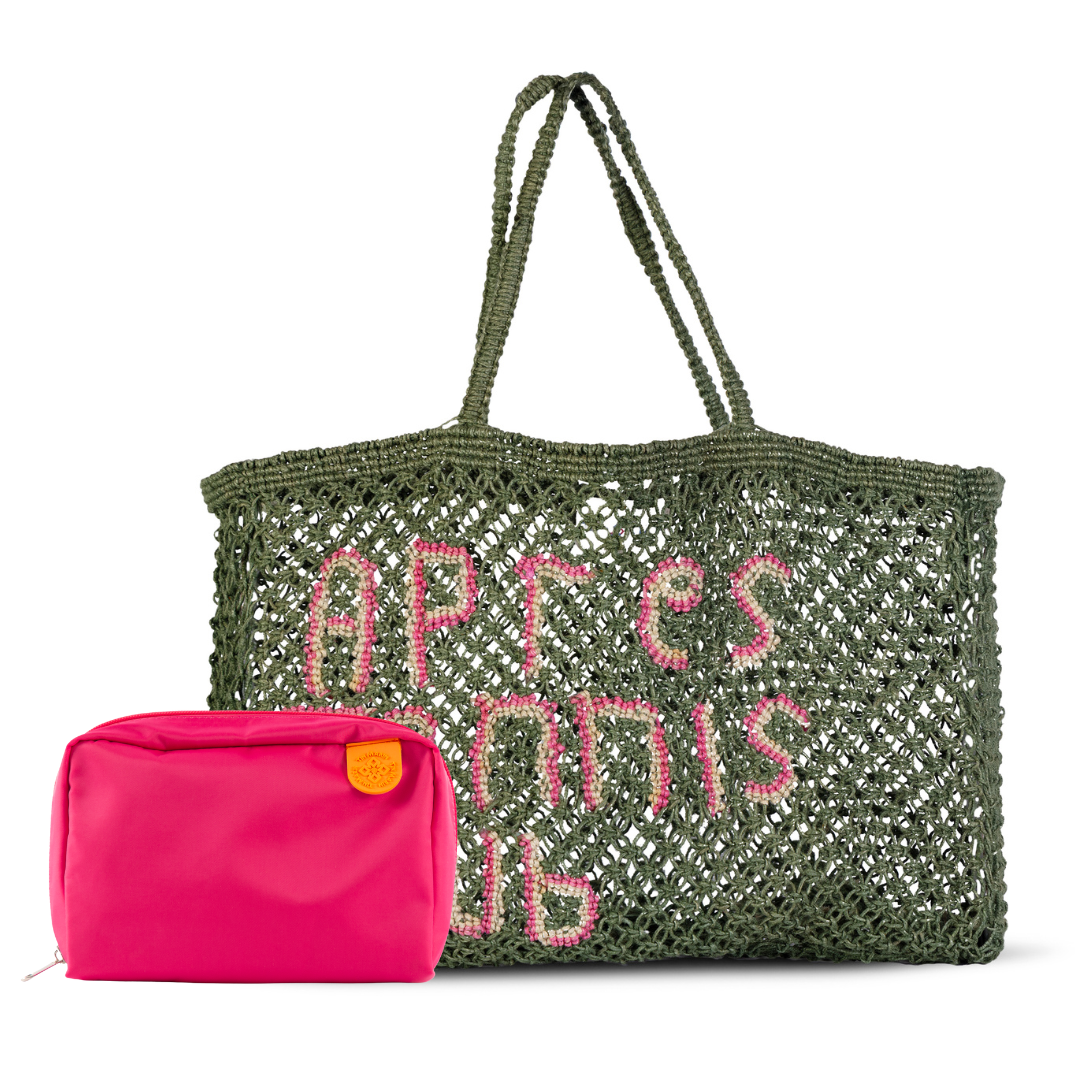 Macrame Jute Totes & Checs Pouch