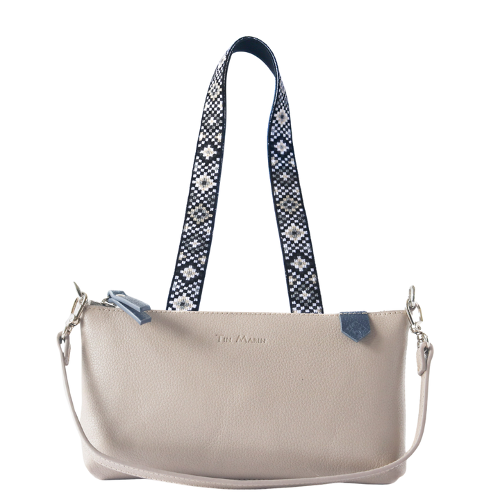 Elia Leather Bag & Mai Woven Strap