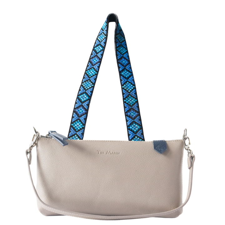 Elia Leather Bag & Mai Woven Strap