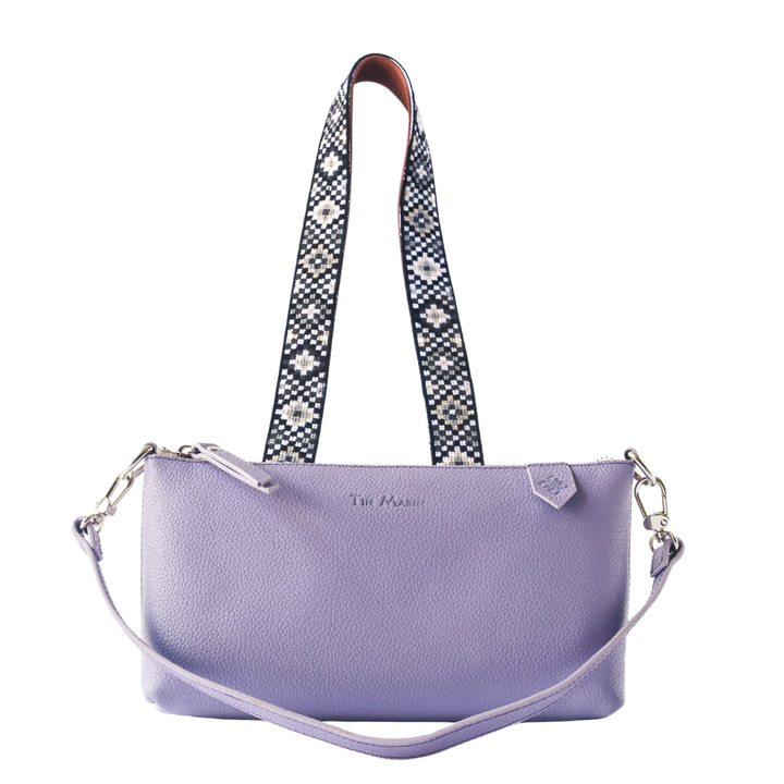 Elia Leather Bag & Mai Woven Strap