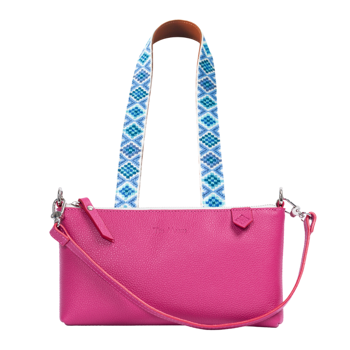 Elia Leather Bag & Mai Woven Strap