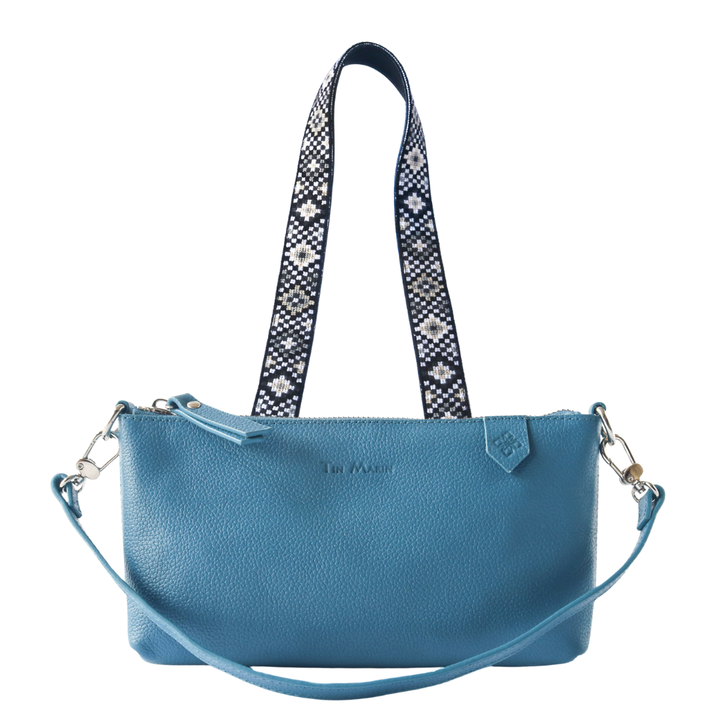 Elia Leather Bag & Mai Woven Strap