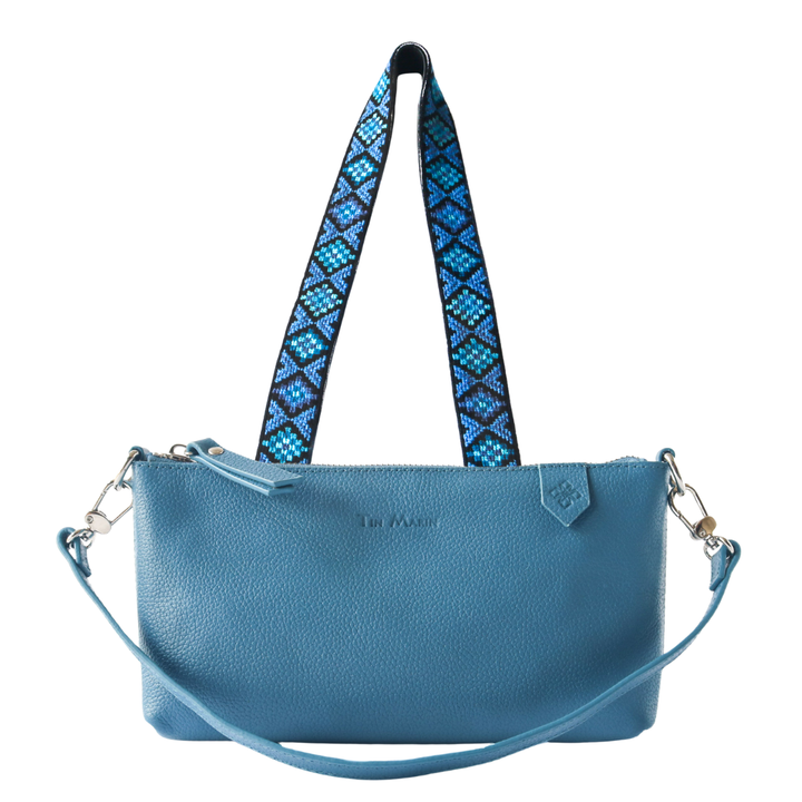 Elia Leather Bag & Mai Woven Strap