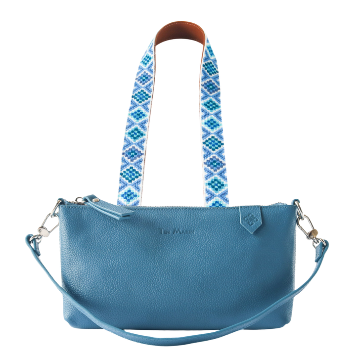 Elia Leather Bag & Mai Woven Strap