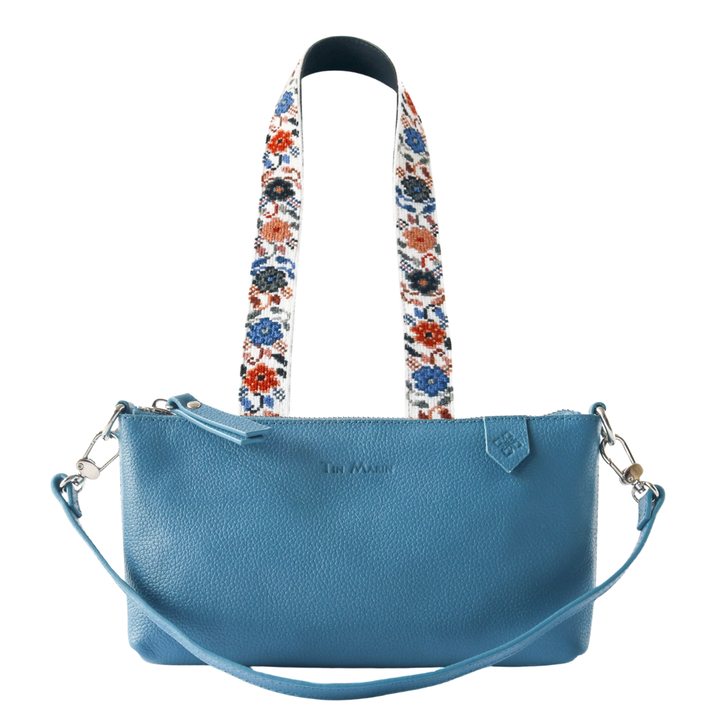 Elia Leather Bag & Mai Woven Strap