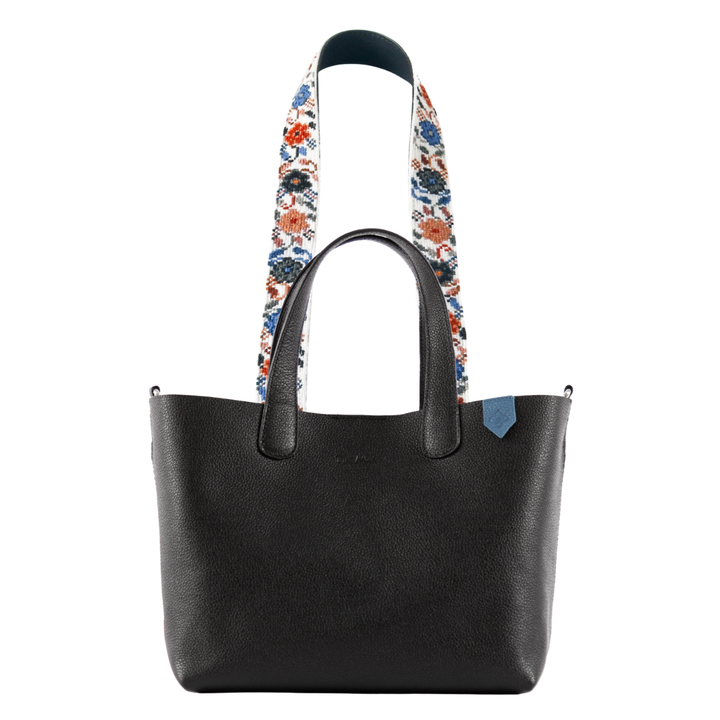 Emma Leather Crossbody Bag & Mai Woven Strap