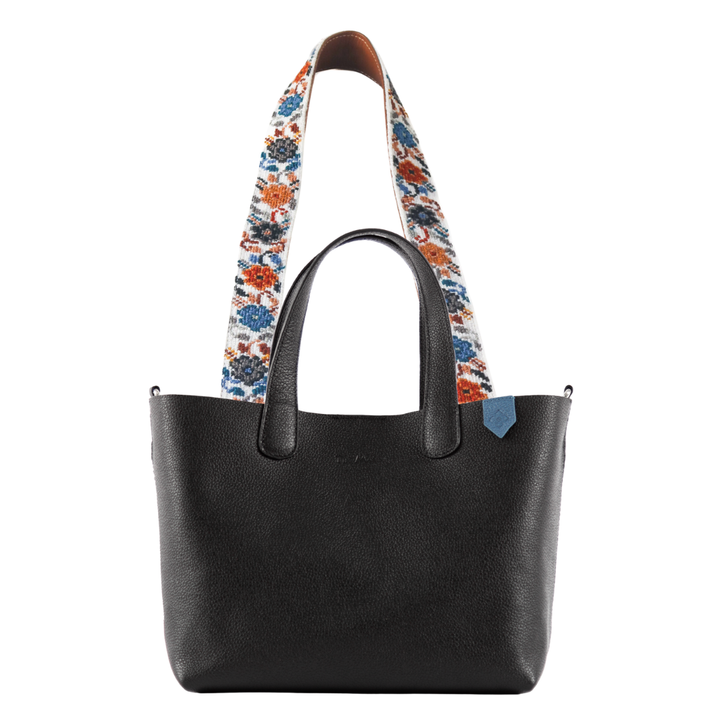 Emma Leather Crossbody Bag & Mai Woven Strap