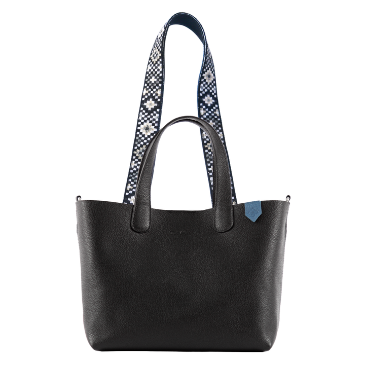 Emma Leather Crossbody Bag & Mai Woven Strap