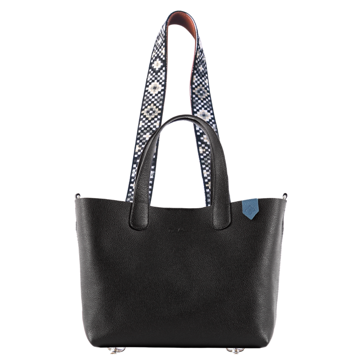 Emma Leather Crossbody Bag & Mai Woven Strap