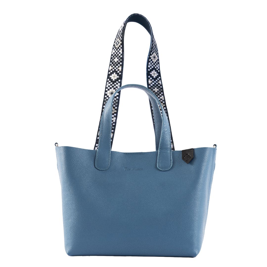 Emma Leather Crossbody Bag & Mai Woven Strap