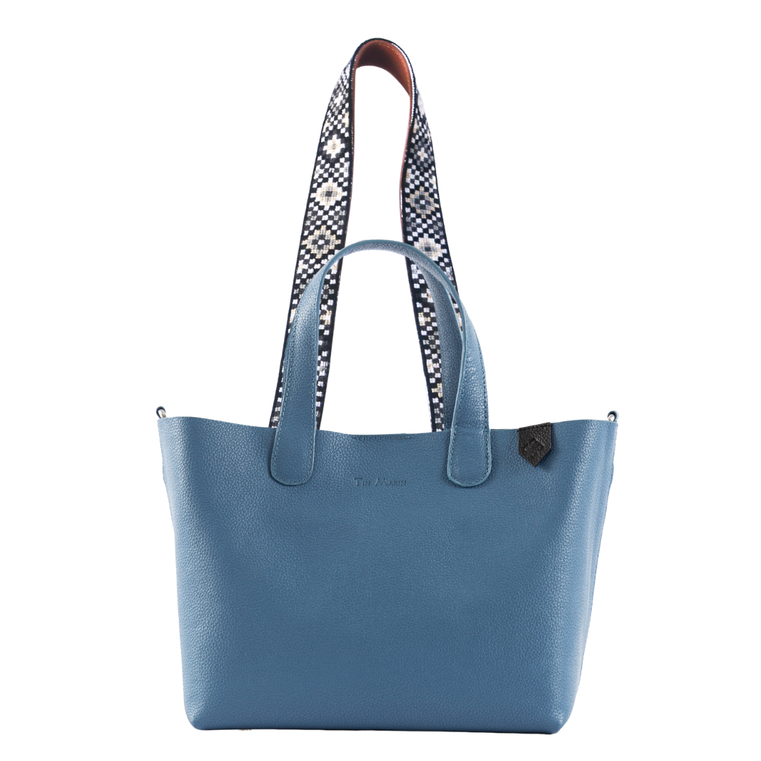 Emma Leather Crossbody Bag & Mai Woven Strap