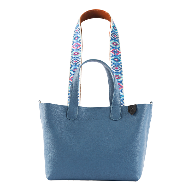 Emma Leather Crossbody Bag & Mai Woven Strap