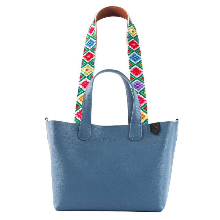 Emma Leather Crossbody Bag & Mai Woven Strap