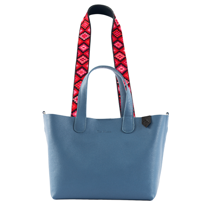 Emma Leather Crossbody Bag & Mai Woven Strap