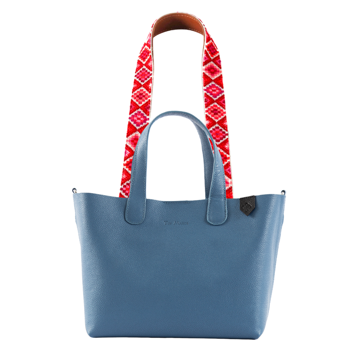 Emma Leather Crossbody Bag & Mai Woven Strap