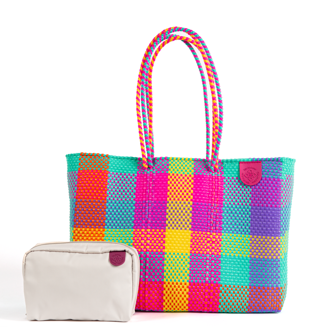 Super Tote & Checs Pouch