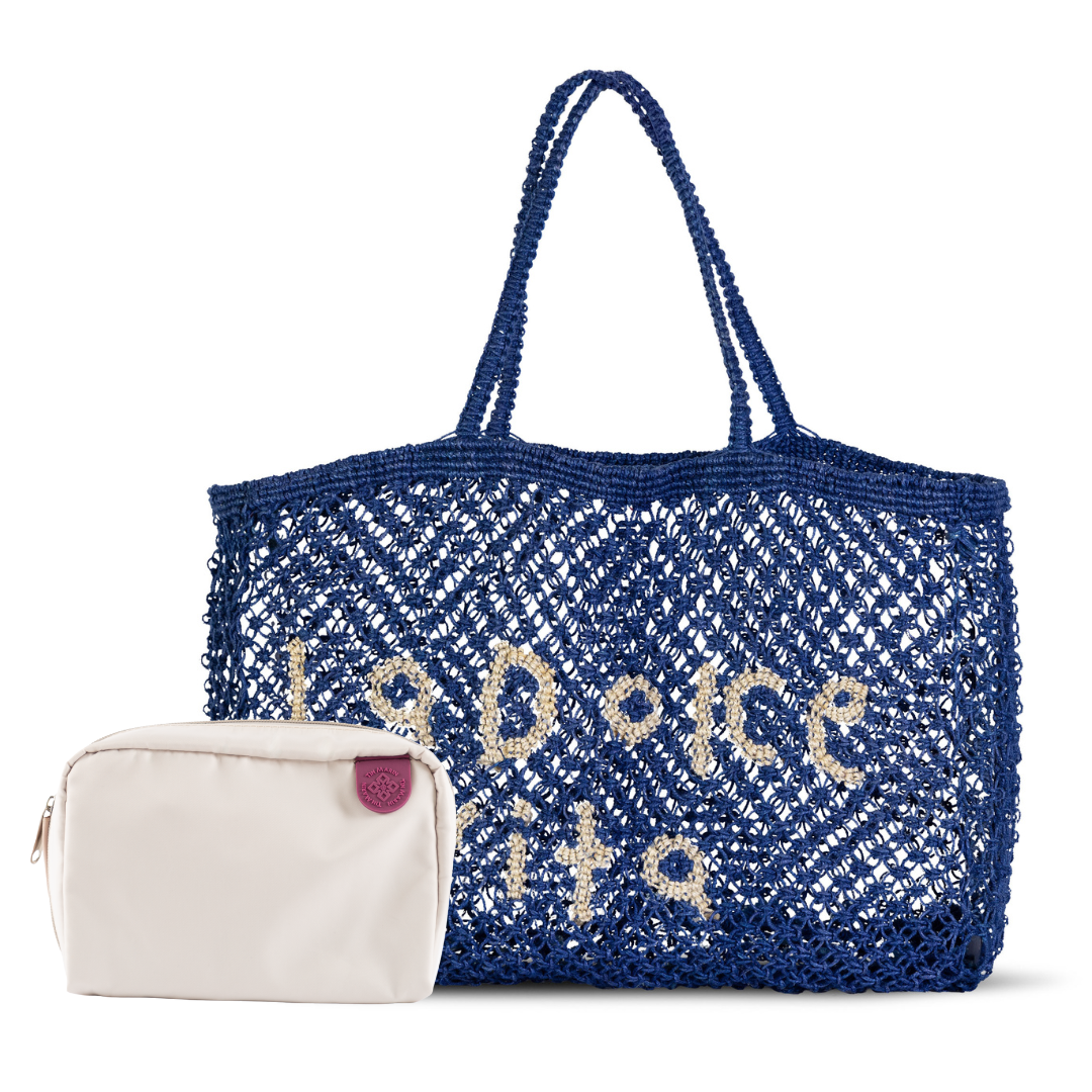 Macrame Jute Totes & Checs Pouch