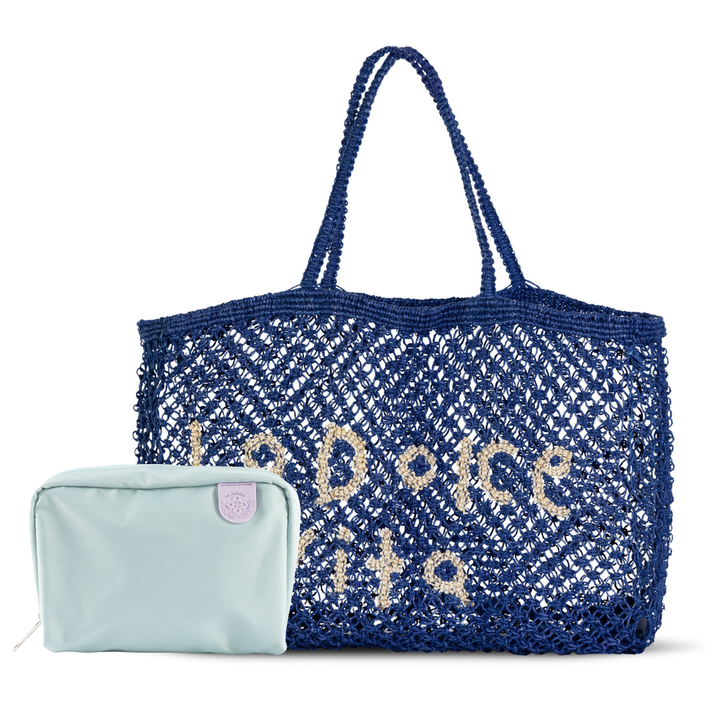 Macrame Jute Totes & Checs Pouch