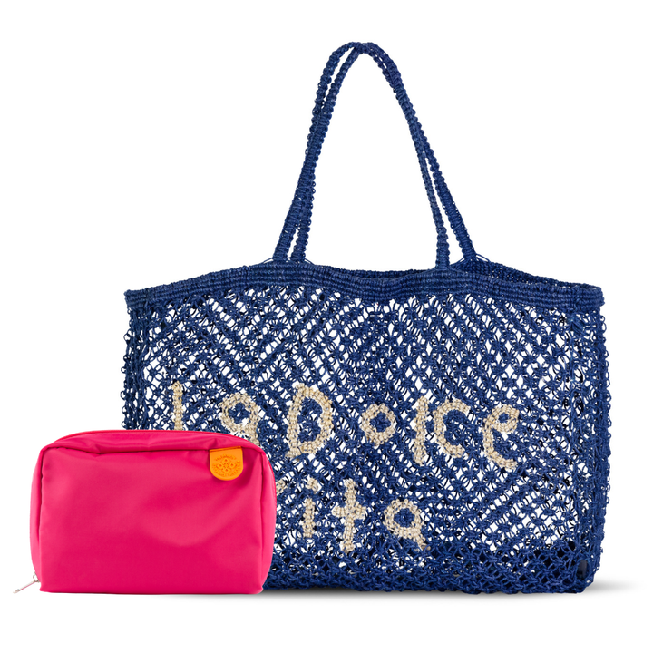 Macrame Jute Totes & Checs Pouch