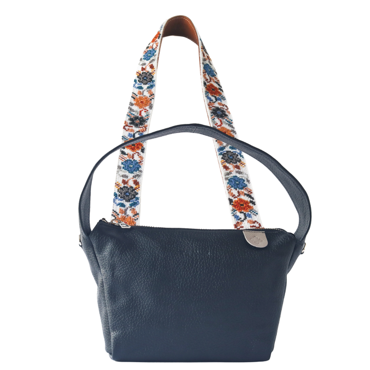 Maina Shoulder Leather Bag & Mai Woven Strap