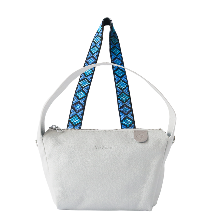 Maina Shoulder Leather Bag & Mai Woven Strap