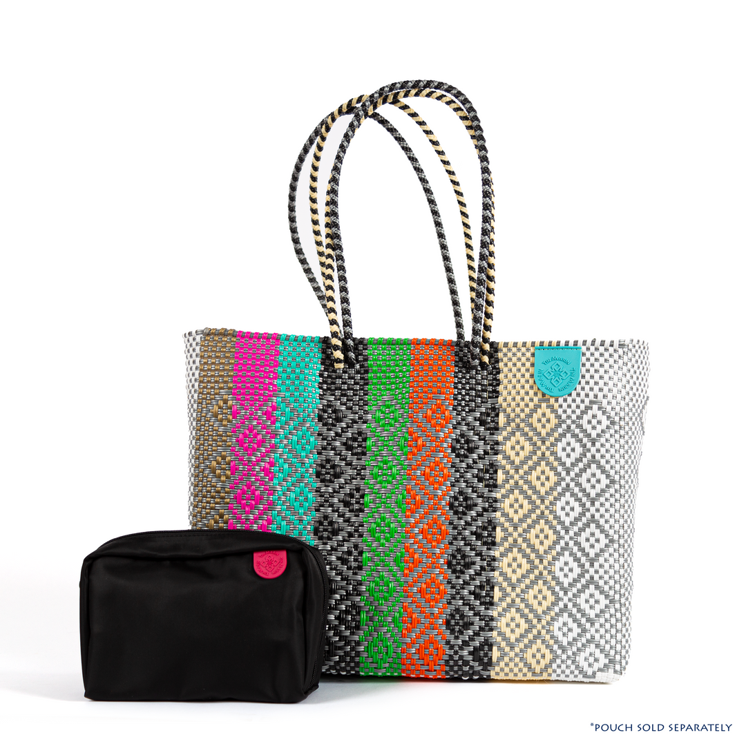 Maya Woven Super Tote Beach Bag Tin Marin Artisan Bags Tin Marin Brand