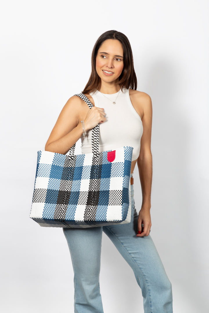 Mykonos Woven Super Tote