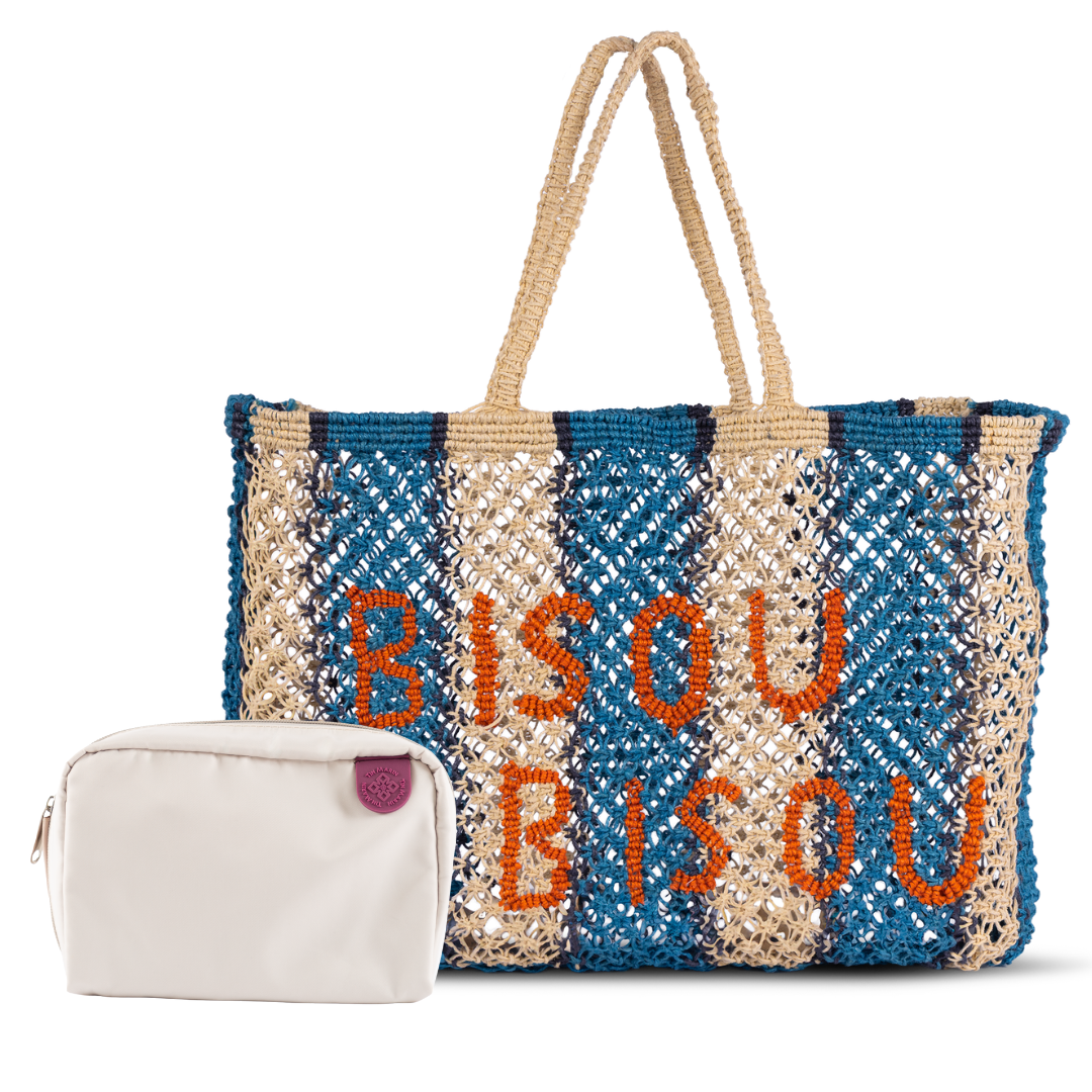 Macrame Jute Totes & Checs Pouch