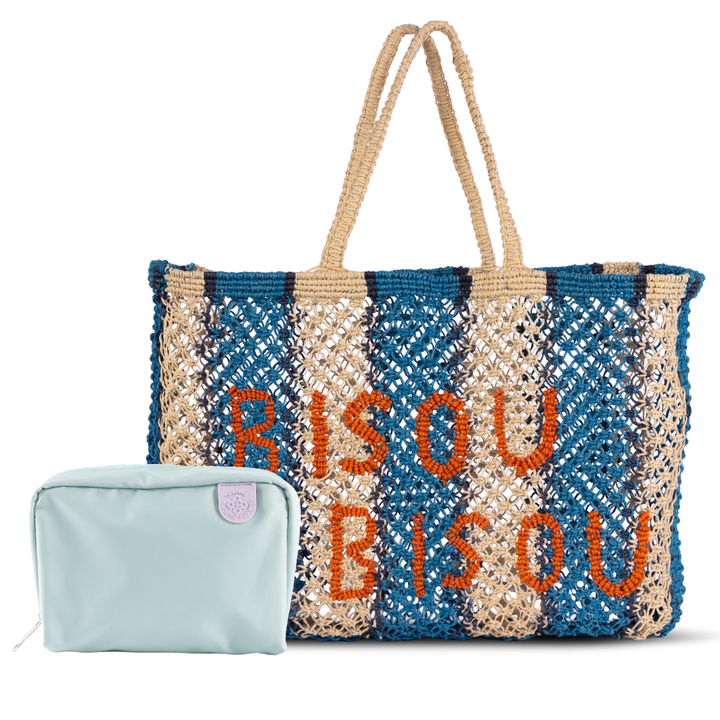 Macrame Jute Totes & Checs Pouch