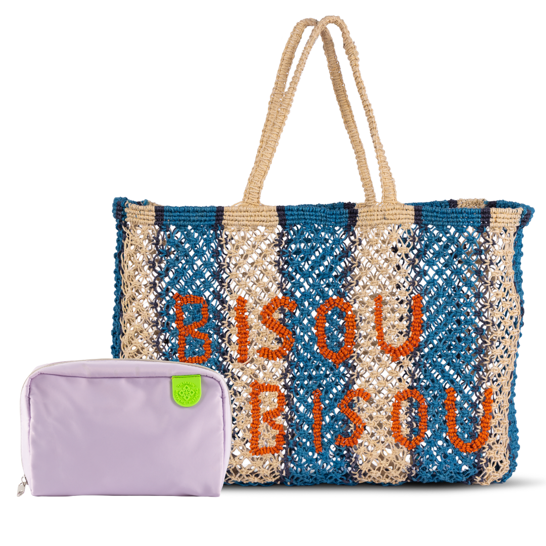 Macrame Jute Totes & Checs Pouch
