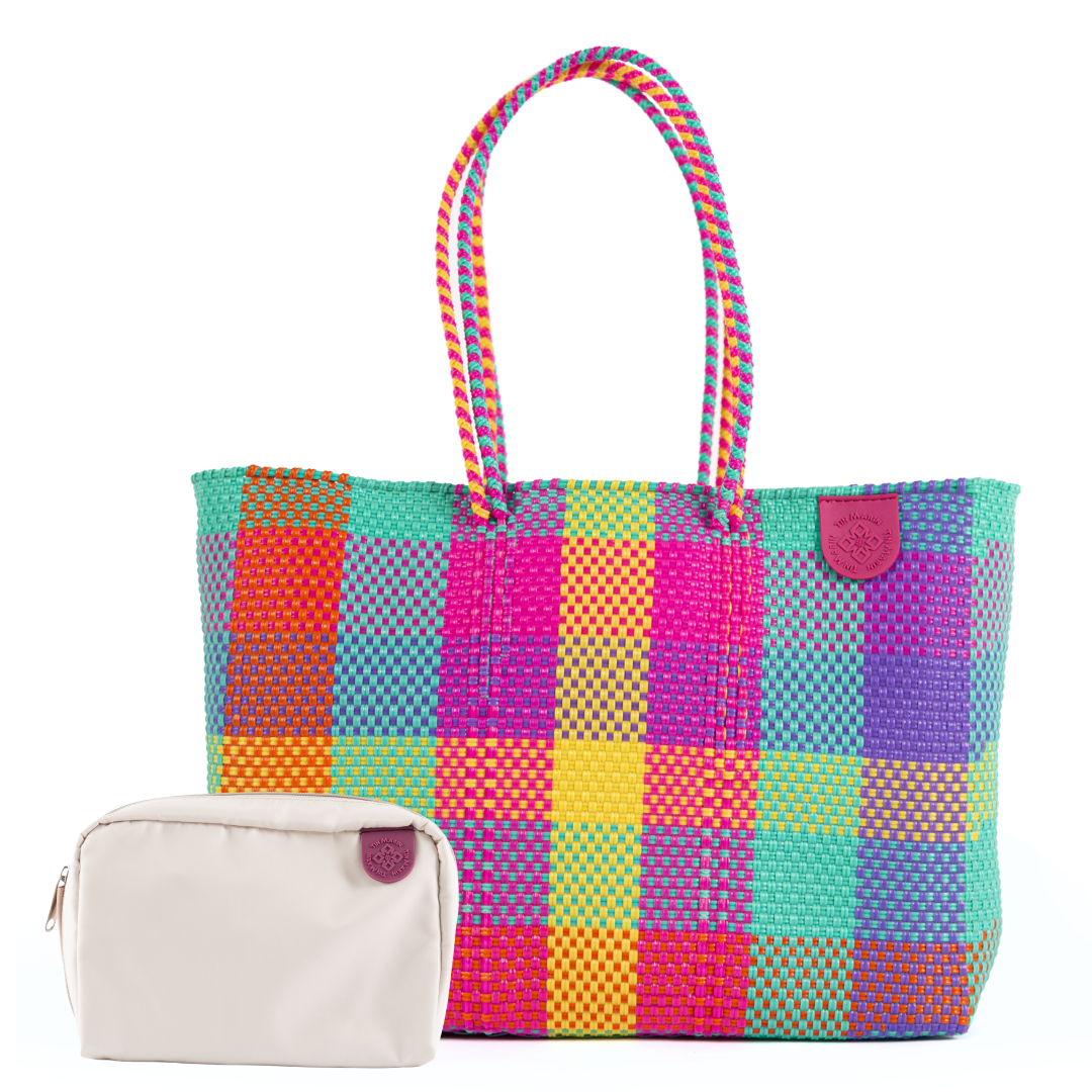 Super Tote & Checs Pouch