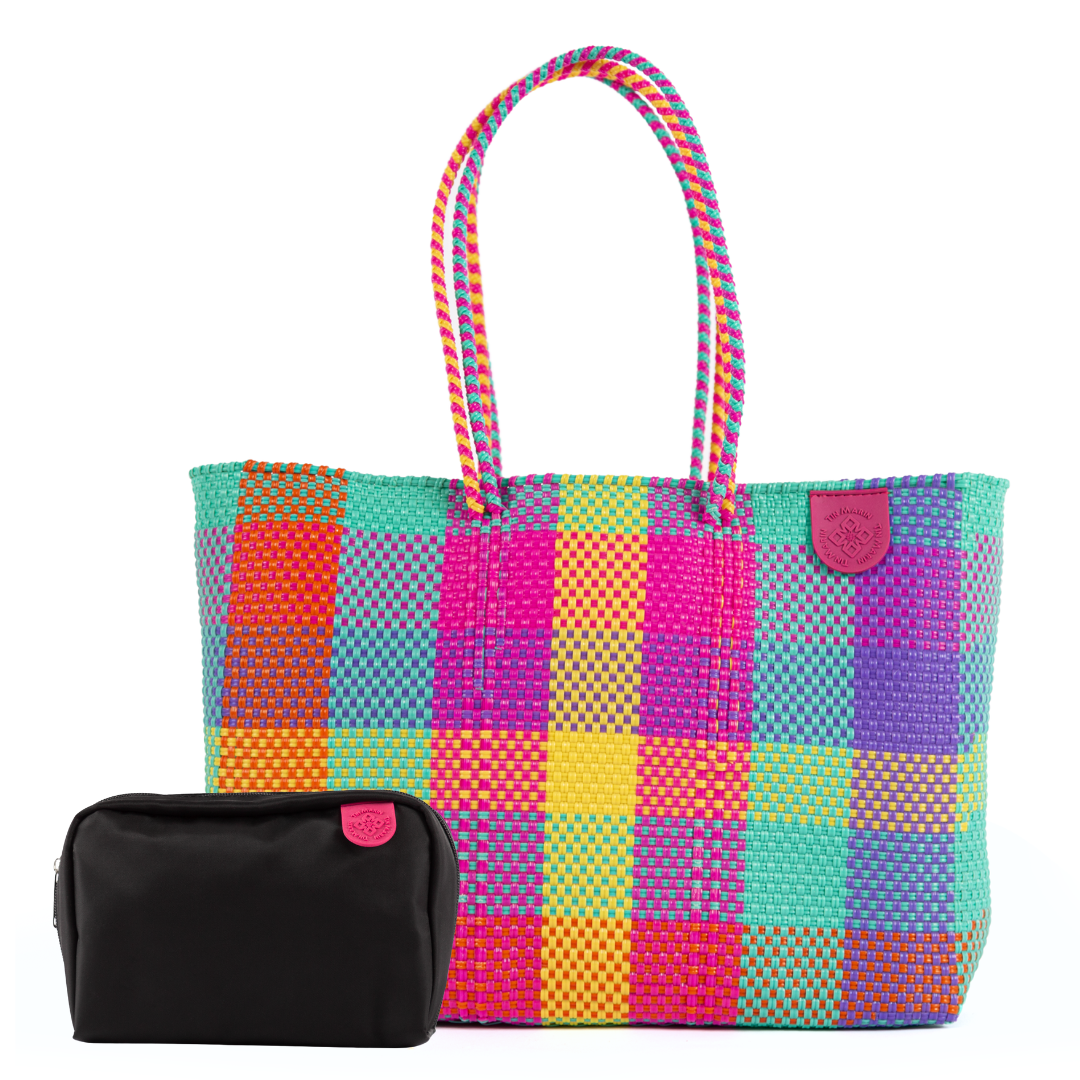 Super Tote & Checs Pouch