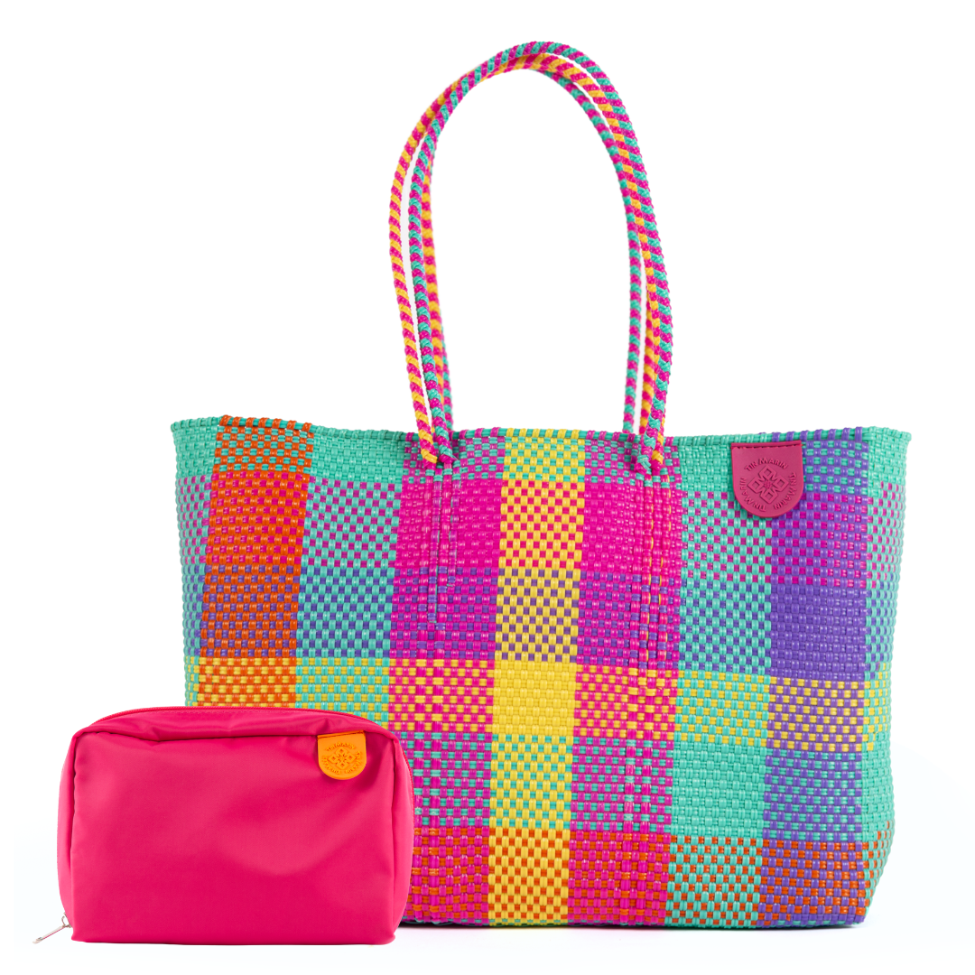 Super Tote & Checs Pouch