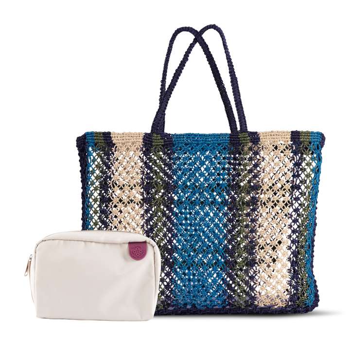 Macrame Jute Totes & Checs Pouch