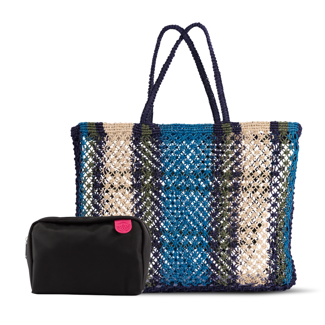Macrame Jute Totes & Checs Pouch