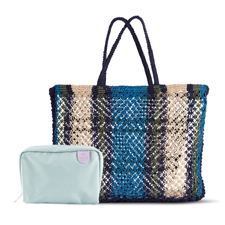 Macrame Jute Totes & Checs Pouch