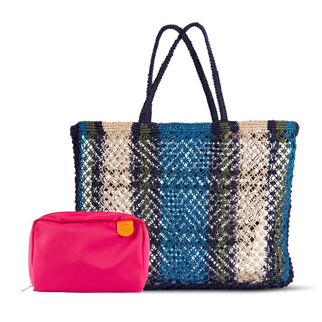 Macrame Jute Totes & Checs Pouch