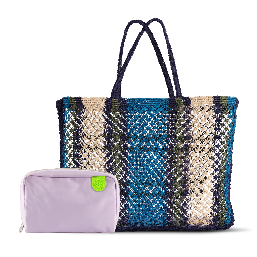 Macrame Jute Totes & Checs Pouch