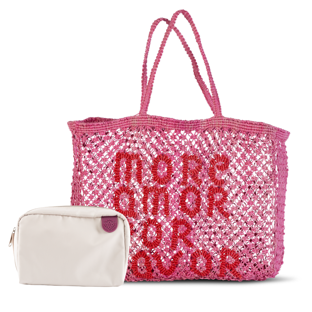 Macrame Jute Totes & Checs Pouch