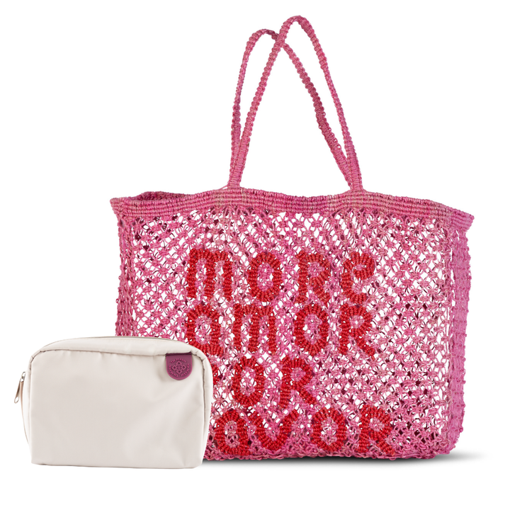 Macrame Jute Totes & Checs Pouch