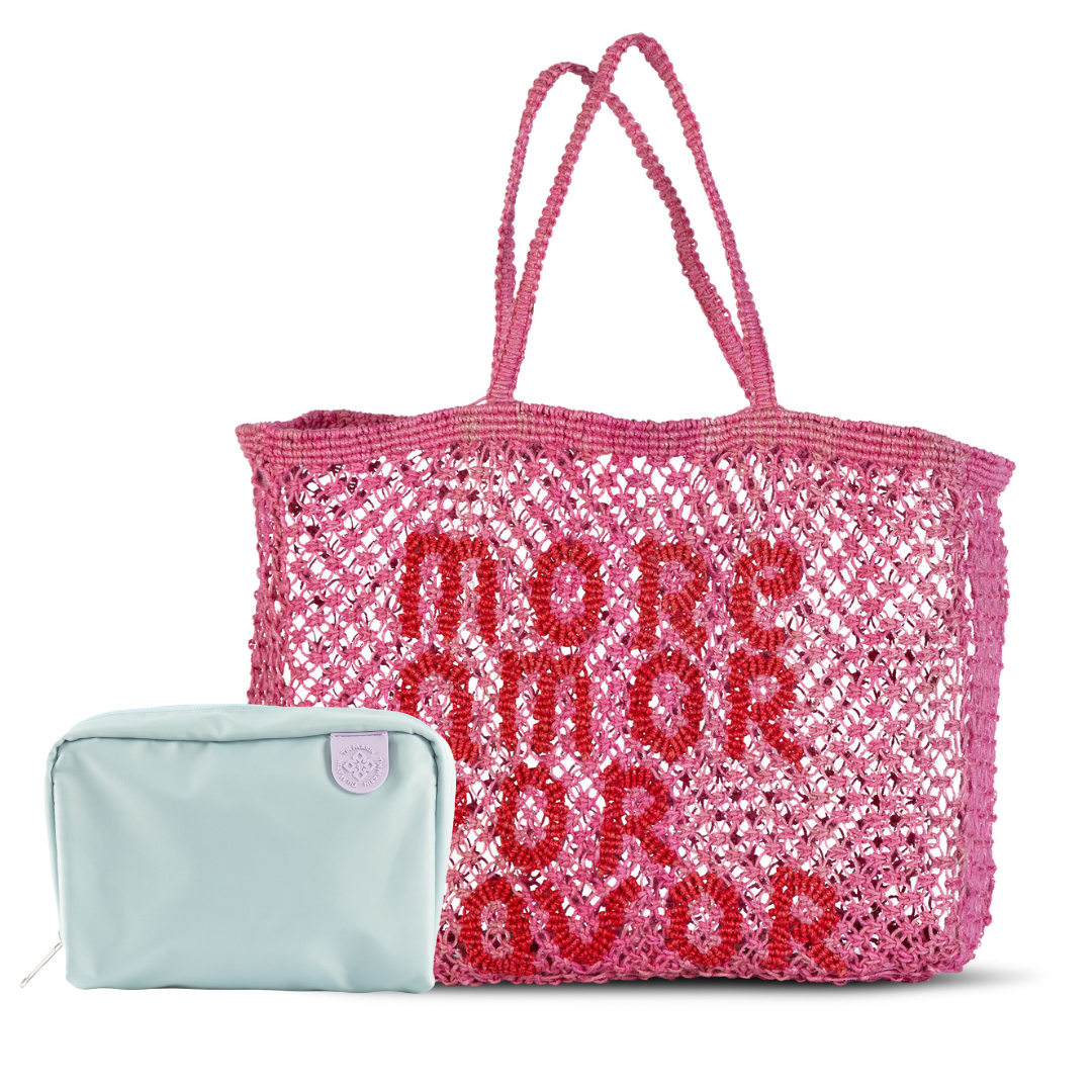 Macrame Jute Totes & Checs Pouch