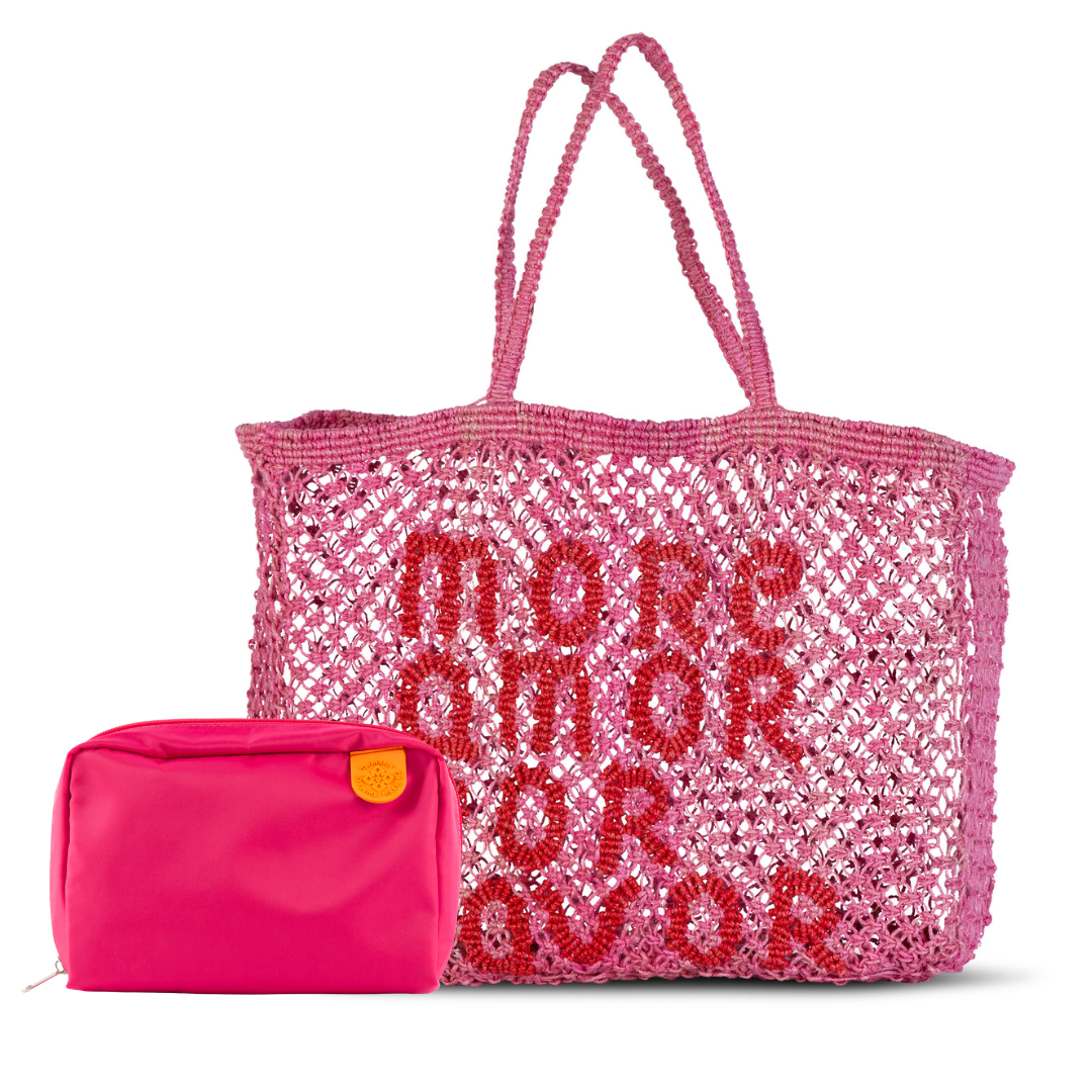 Macrame Jute Totes & Checs Pouch