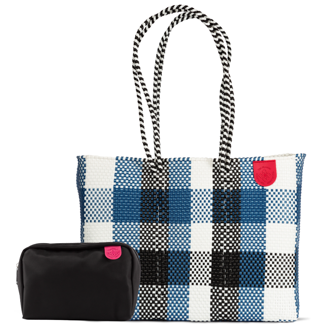 Super Tote & Checs Pouch