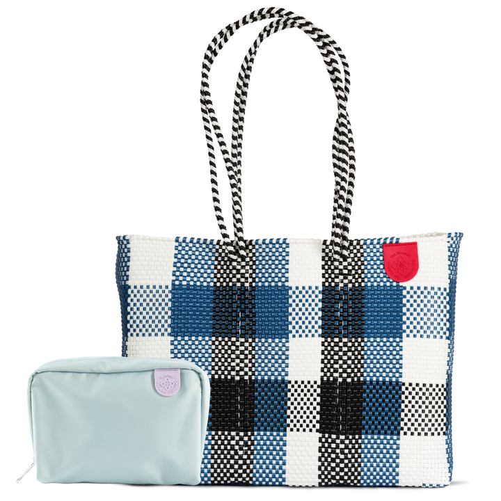 Super Tote & Checs Pouch