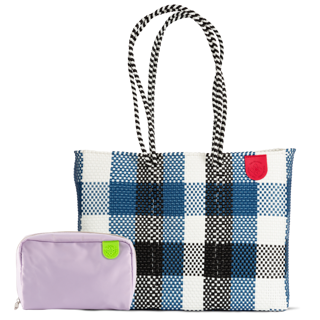 Super Tote & Checs Pouch